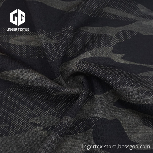 Camouflage Printed Fabric For Sublimation Heat Transfer